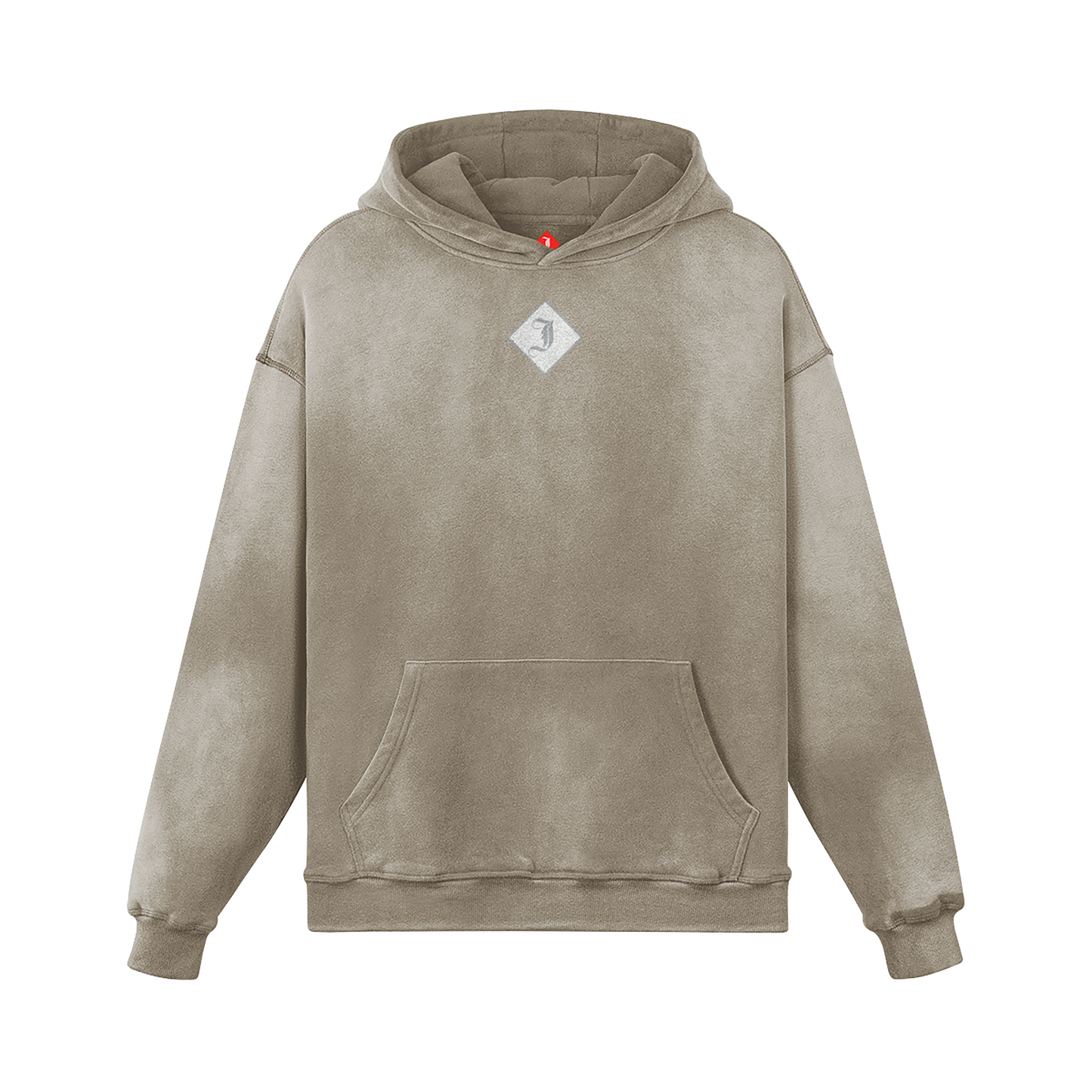 Grullo Colored Hooded Sweater