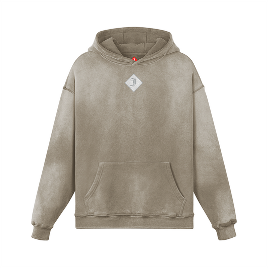 Grullo Colored Hooded Sweater