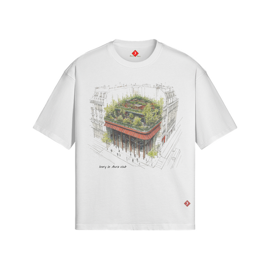 "Ivory Le Aura Club" T-SHIRT